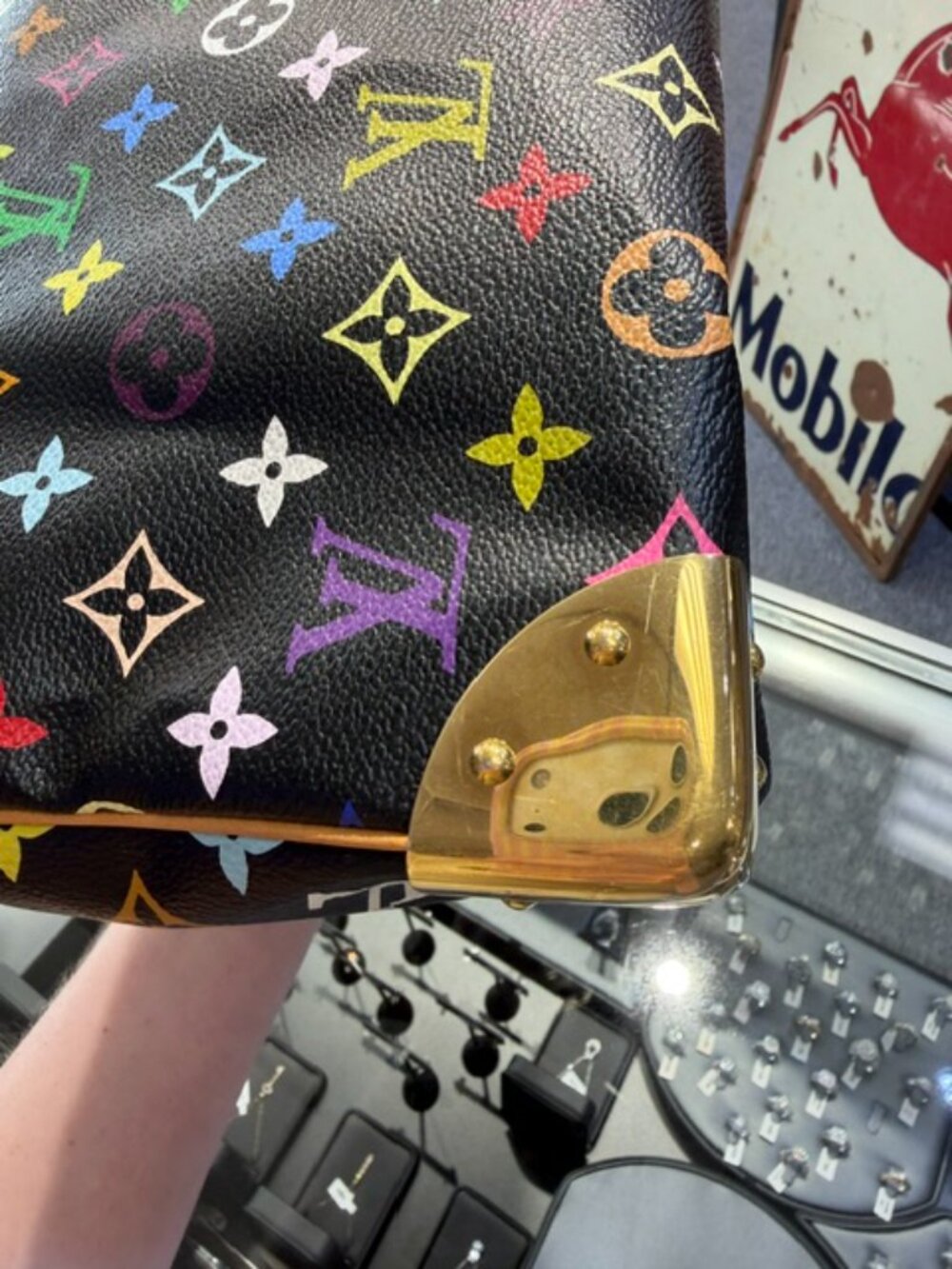 Louis Vuitton Speedy 30 Monogram Multicolore Noir - Picture 8 of 14